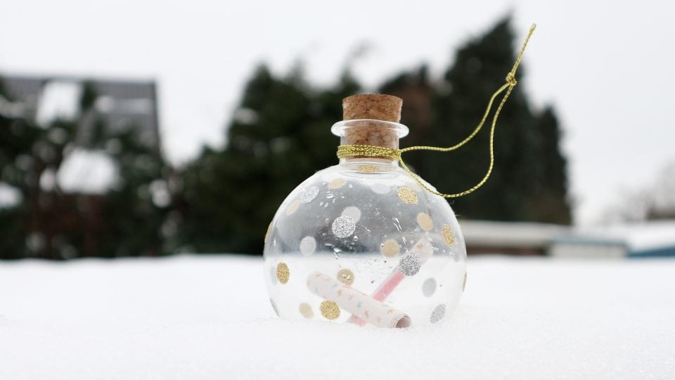feestdagen kerst stress babys keepsake ornament