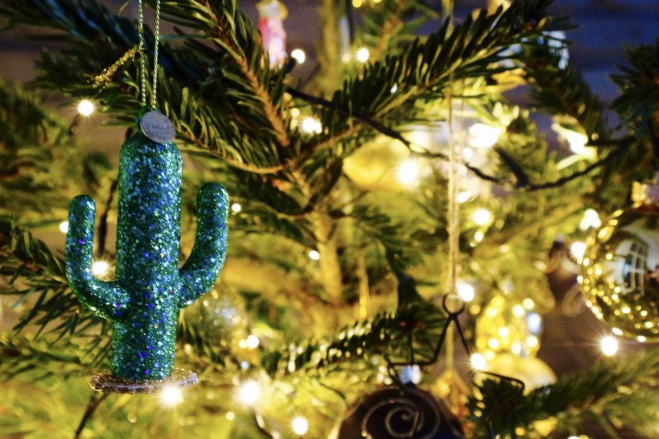 echte kerstboom ornament vondels amsterdam cactus ornament kerstbal