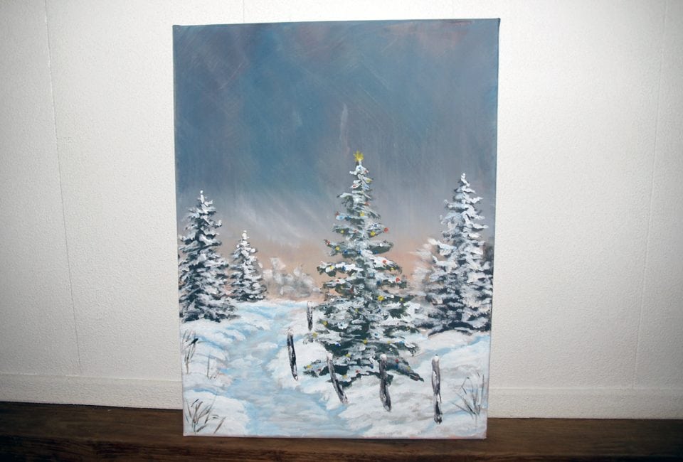 Kerst Schilderij Met Led Verlichting – Tandem K Kerst Schilderij Met Led Verlichting – Tandem K