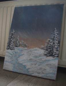 Kerst Schilderij Met Led Verlichting – Tandem K Kerst Schilderij Met Led Verlichting – Tandem K