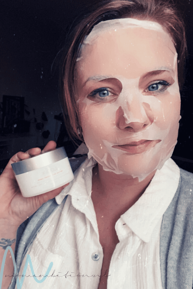 LOOKX Anti-aging sheet mask review derma skin polish pads